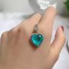 Lindon Necklace 12*12mm Heart Shaped Pendant Fashion Jewelry For Female Wedding Party