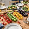 Foam Artificial Tomatoes String Lifelike Hanging Fake Fruit Props Farmhouse Handicrafts Simulation Tomatoes Model Hotel Decor