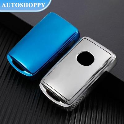 Housse de clé de voiture en TPU, étui pour clé télécommande, coque Fob pour Mazda 3 CX30 CX-3 Skyactiv 2021 – 2022 CX-30 202, accessoires de style de voiture