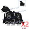 Medieval Castle Figure Building Blocks Crow Serpent Soldier Greek Roman Crusader Knights Templar Compatible Bricks Toys Gift Z03