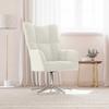 Relax Chair Cream White Velvet
