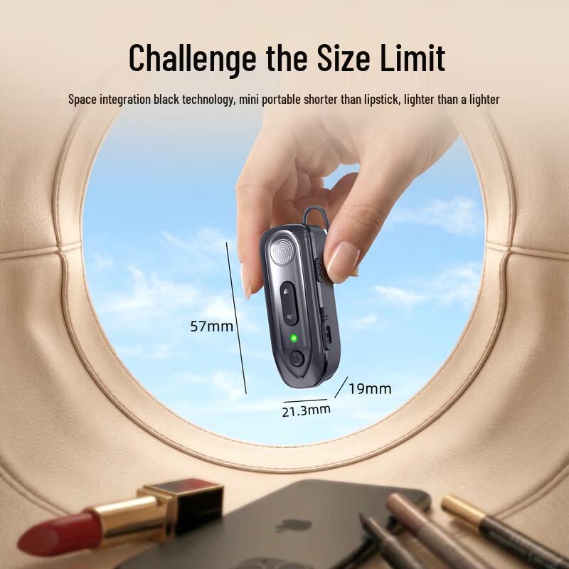Zchat S1 Mini Ear-Hook Bluetooth Walkie-Talkie (CN version)