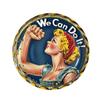 Round Parking Sign Tin Painting for Bars Clubs Home Wall Entrance Gifts