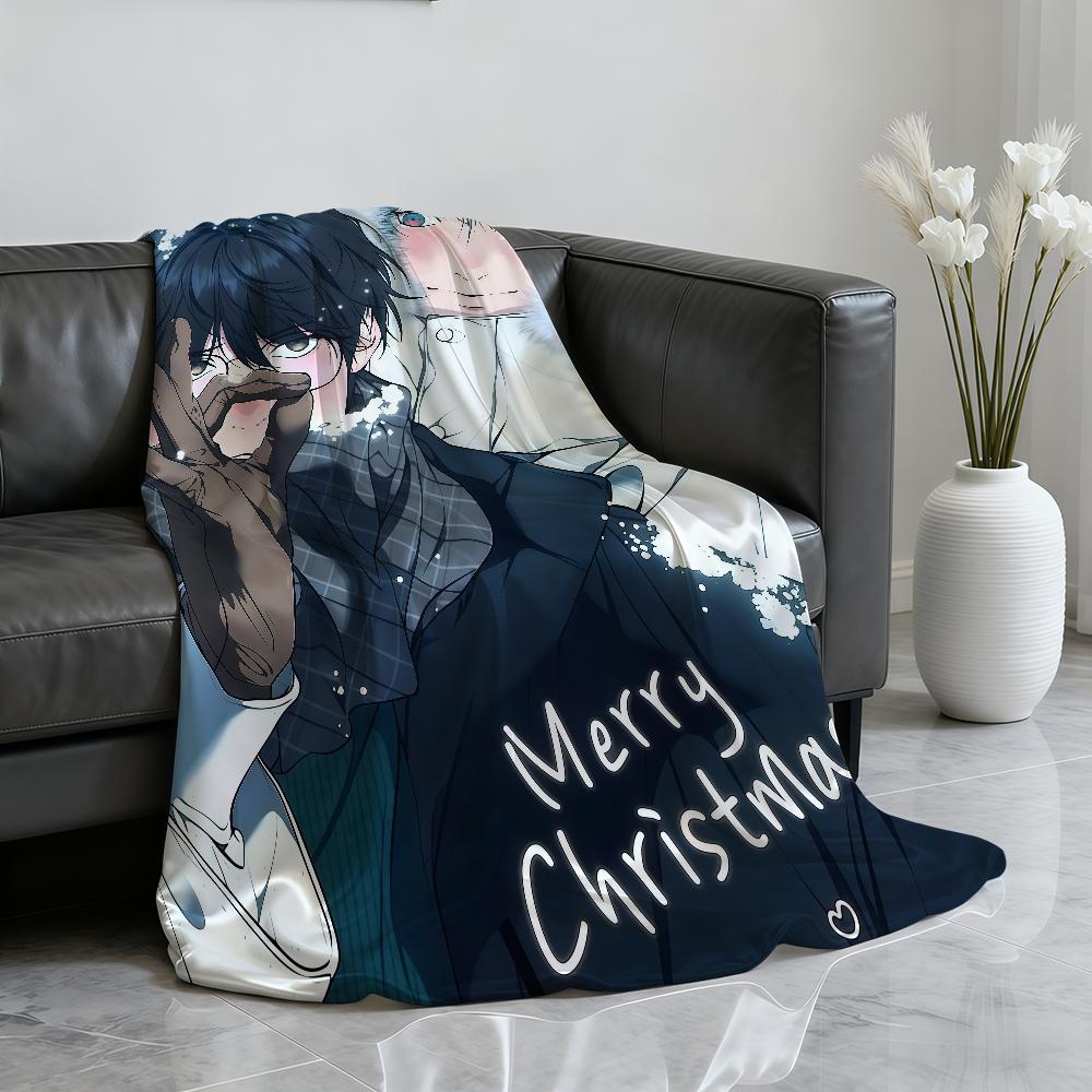 Anime L Lost In The C CloudS Blanket For Soft Throw Blanket for Picnic Bed Sofa Home Bedroom Cozy Warm Comfortable