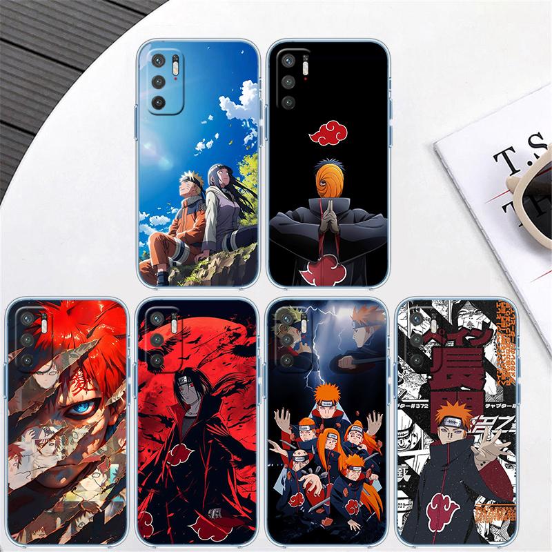 Naruto Transparent Phone Case for Motorola Moto Edge 20 30 40 50 S30 Fusion Ultra Pro Neo Lite + G200 G23