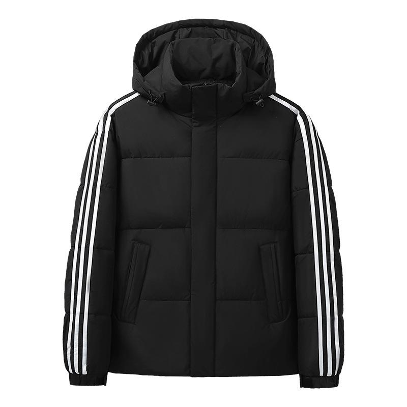 Winter Unisex Three-Stripes Down Jacket, Short