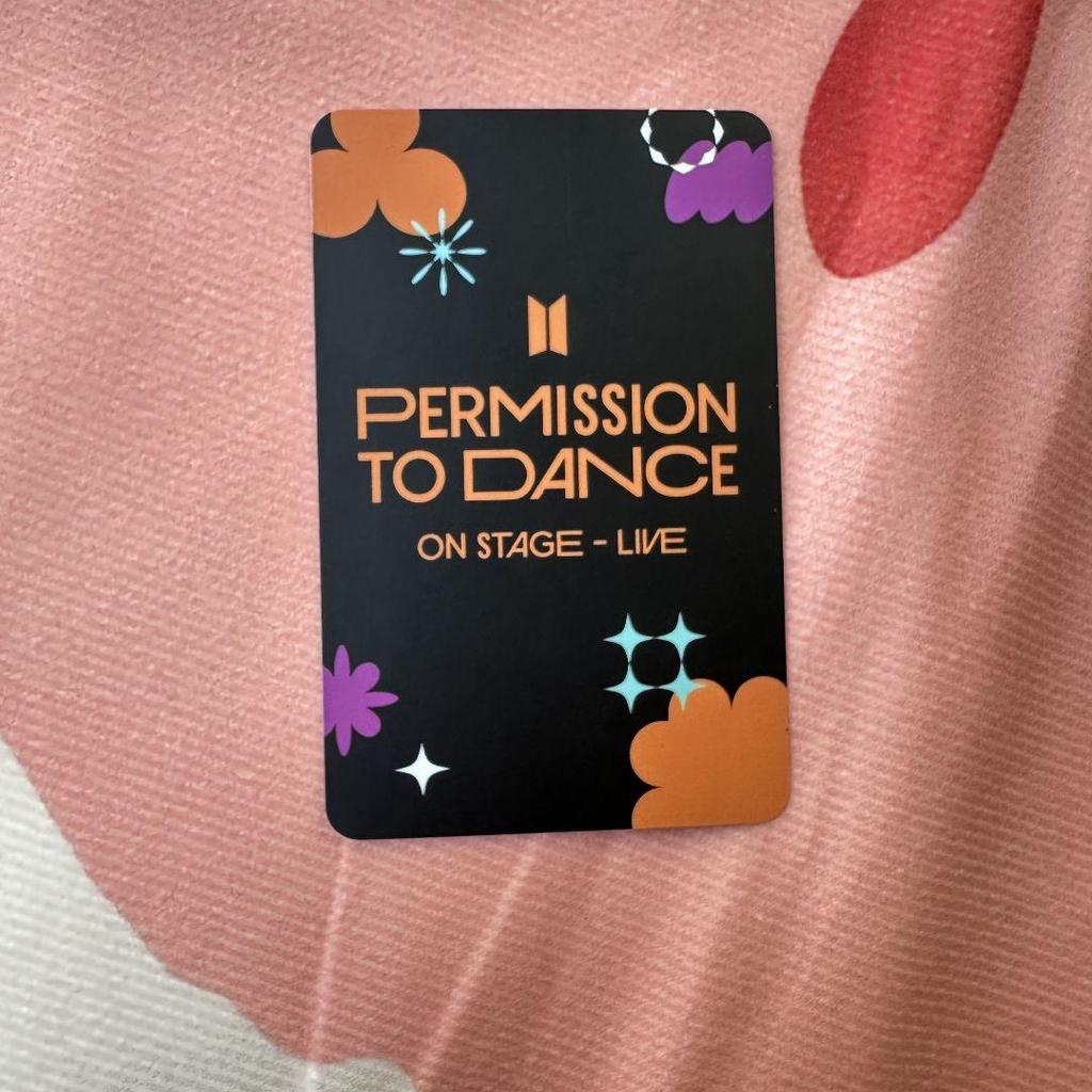 [USED] BTS PTD Limited Edition (Weverse/Target Bonus) Trading Card Jin