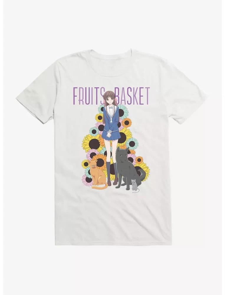 Fruits Basket Sunflower Anime Unisexga Tshirt White S 4xl Gift For Friends S