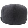 1Piece Men Coarse Lines Beret Duckbill Cap Outdoor Adjustable Leisure Hat Spring Autumn Hunting Travel Tourism