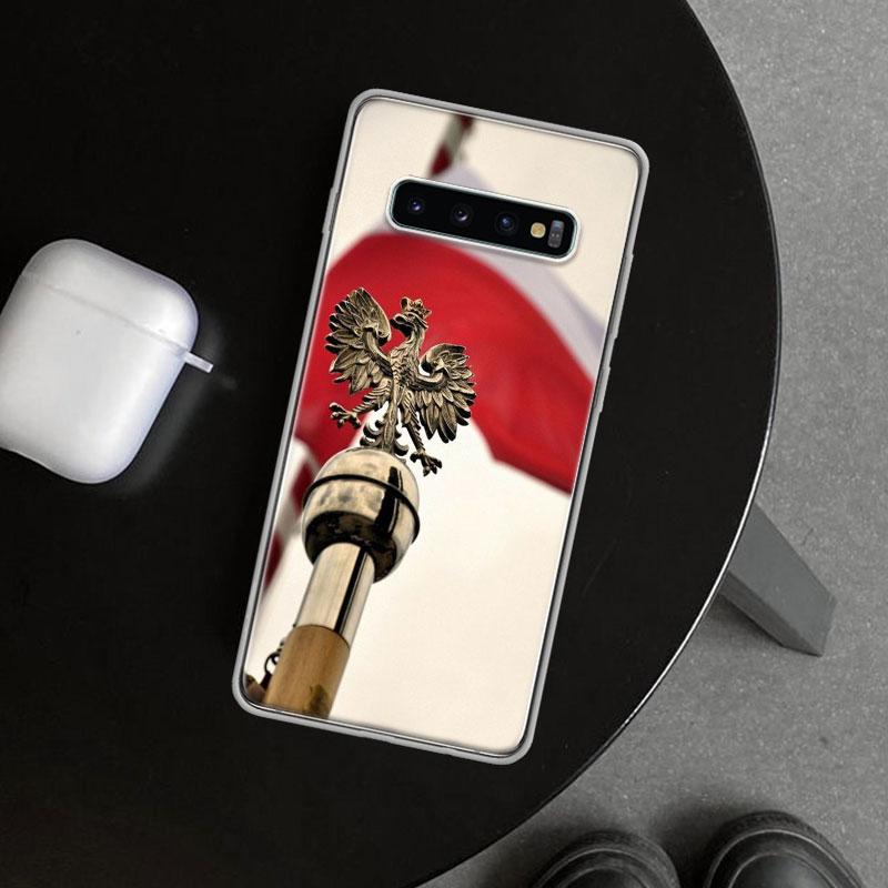 Poland Flag Phone Case Cover for Samsung Galaxy S26 S25 Edge S24 S23 Ultra S22 Plus S21 FE S20 + Art Customized Fundas Galaxy S2