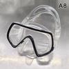 Diving Mask Waterproof Swimming Goggles Panoramic HD For Adult Youth Silicone Skirt Anti-Fog With Nose Cover Swimming Equipment