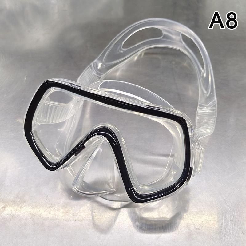 

Diving Mask Waterproof Swimming Goggles Panoramic HD For Adult Youth Silicone Skirt Anti-Fog With Nose Cover Swimming Equipment