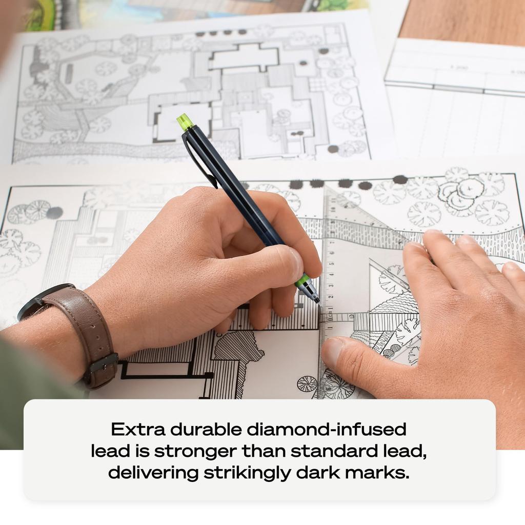 Mitsubishi Pencil Uni-ball KuruToga 0,7 mm zestaw ołówków mechanicznych startowych