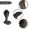 Lifelike 3D Cobra Model Toy Scales Animal Simulation Model Simulated Cobra Figure  Christmas