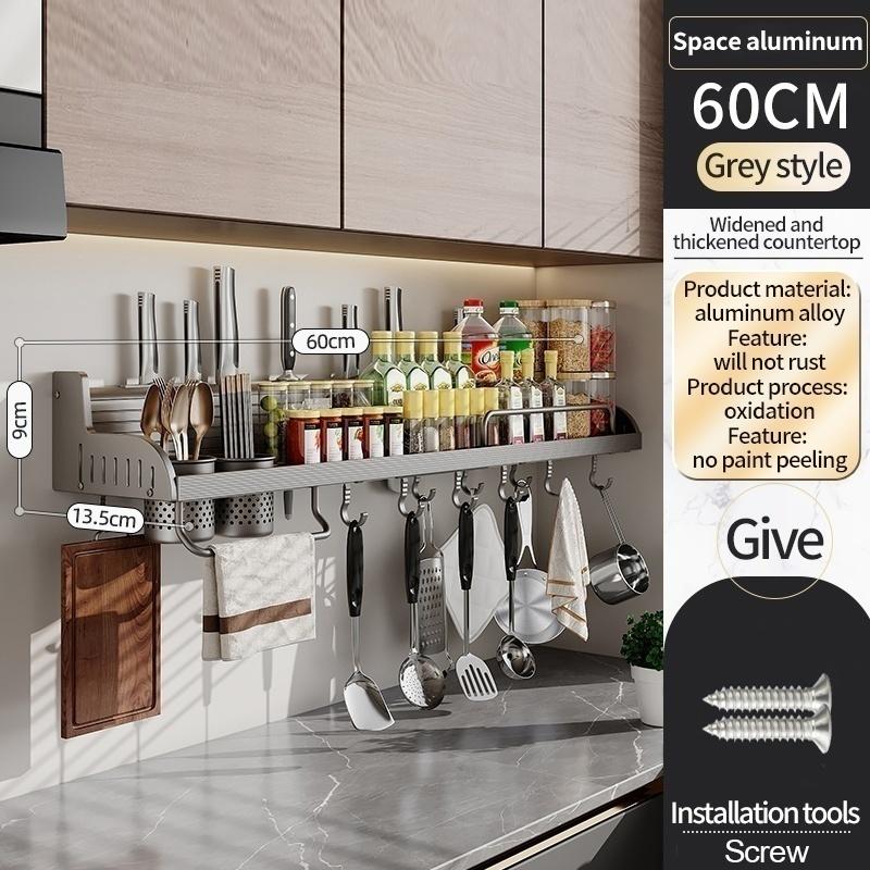 Almacenamiento de Especias de Cocina Soporte para Cuchillos Soporte para Cuchillos Organizador de Especiero Soporte para Cuchillos Reposacucharas y Palillos Organizadores Colgantes