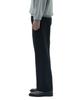 Neibieol Fine Wool No-Tuck Straight Pants - Black