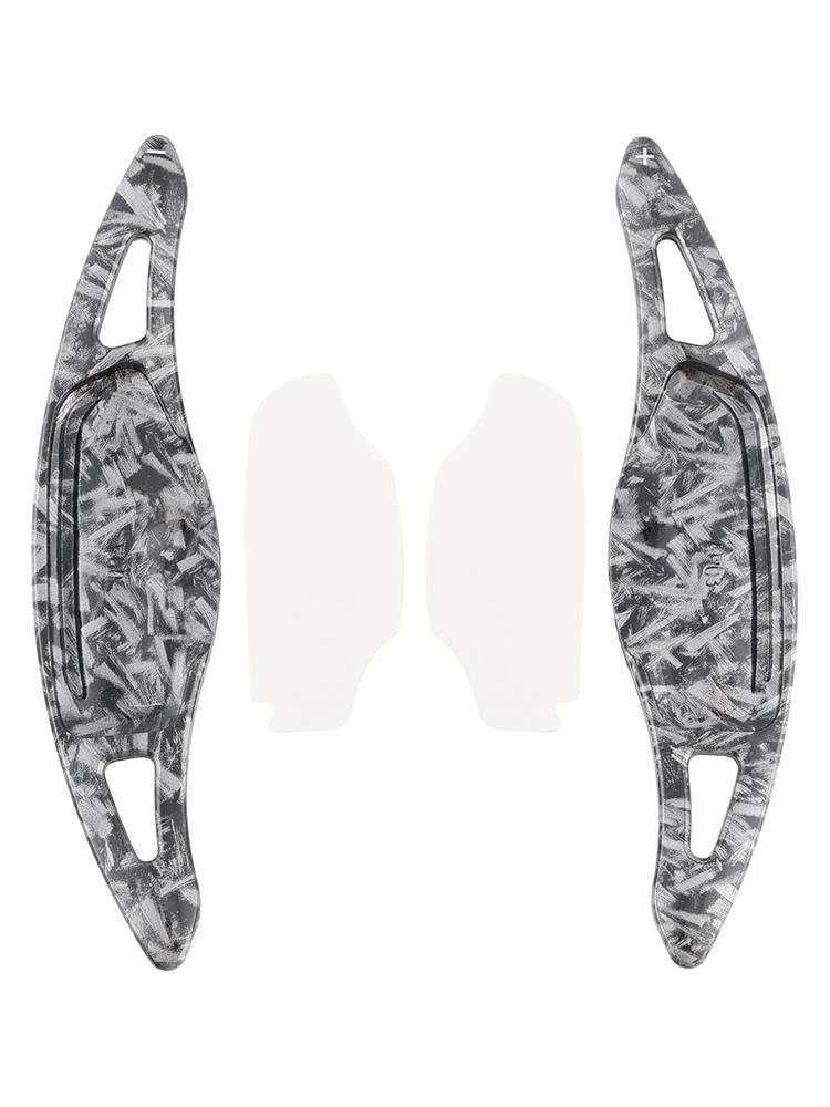 

Накладки на подрулевые лепестки для Kia Stinger 2018-2023 Black Forged Pattern