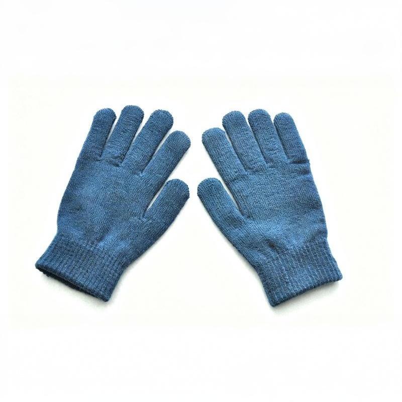 Warm Knitted Winter Gloves With Thermal Insulation Stretchy Cuff For Outdoor Commuting Hiking Cold Days