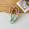 Cute Mobile Phone Lanyard Hanging Decoration Can Be Carried Twist Rope Anti-Loss Pendant  Strong Wrist Short Straps Band