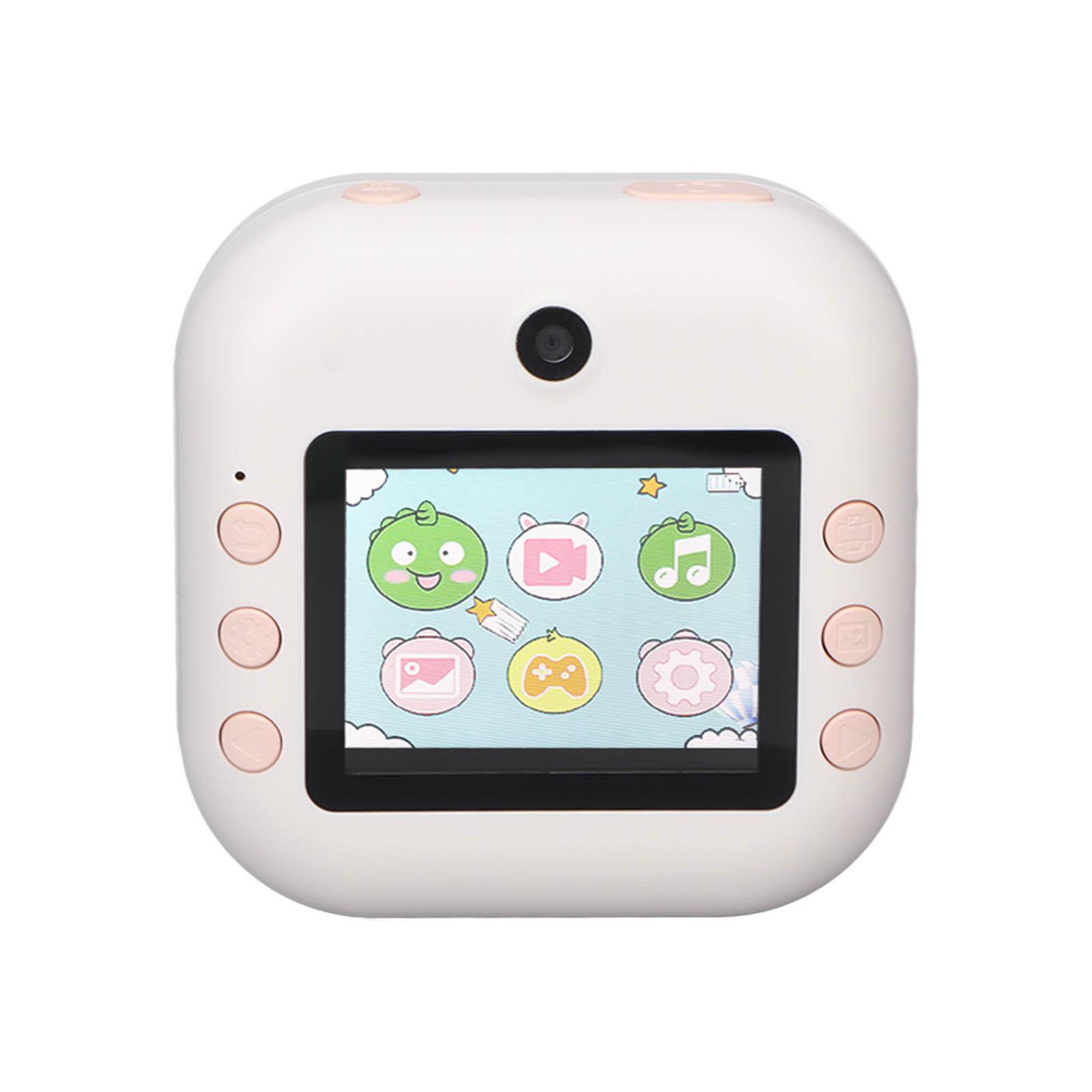 

Мини карманный принтер в форме кролика термопринтер мини цифровой передняя задняя двойная камера HD портативный