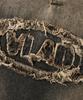 Vlad Denim Applique Hoodie_Dust Black
