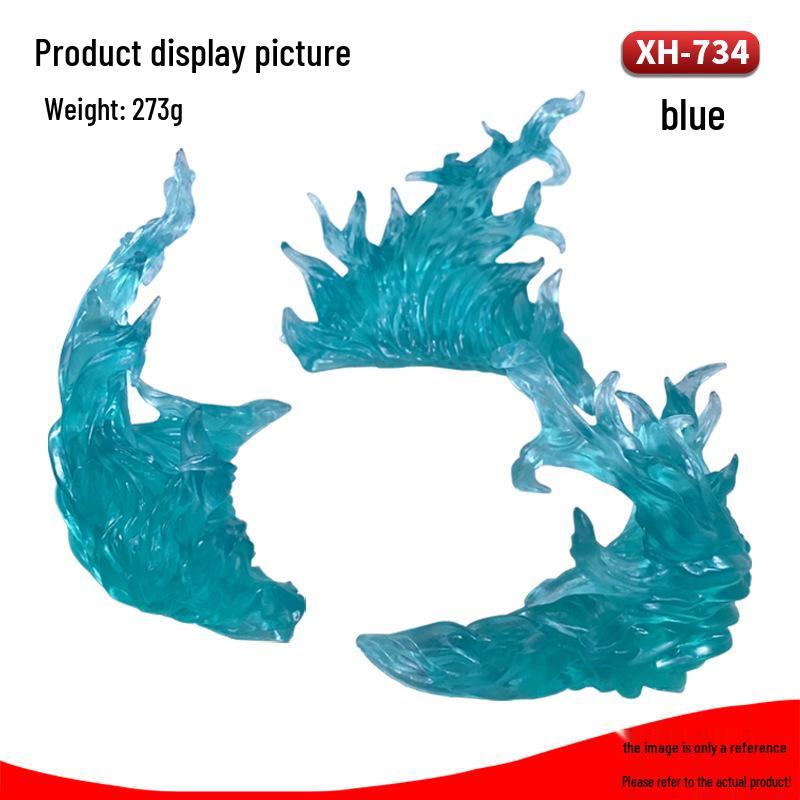 Flame Effect Parts for Gundam, Saint Seiya, Dragon Ball Figures, Doll Scenes & Ornaments