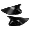 Pair Gloss Black Rearview Mirror Housing For A3 For S3 2014-2019 Replacement Car Accessories OEM 8V0857527 8V0857528