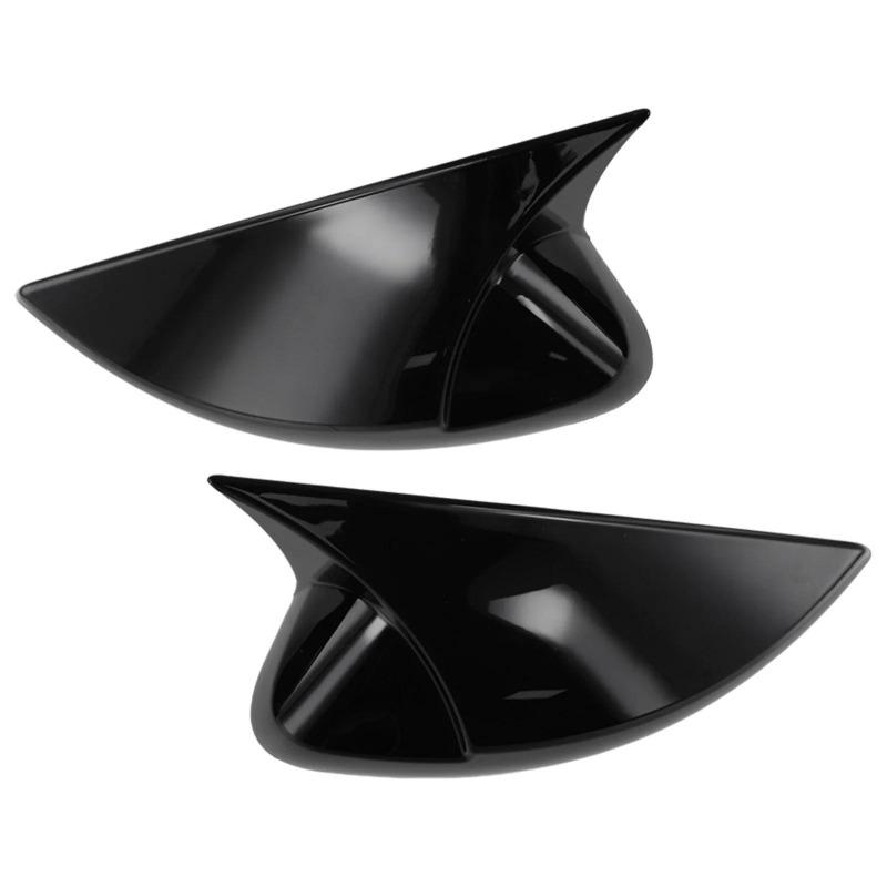 Pair Gloss Black Rearview Mirror Housing For A3 For S3 2014-2019 Replacement Car Accessories OEM 8V0857527 8V0857528