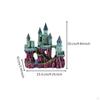 Resin Castle Decoration Detailed Aquarium Realistic for Aquatic Landscaping Rq139a