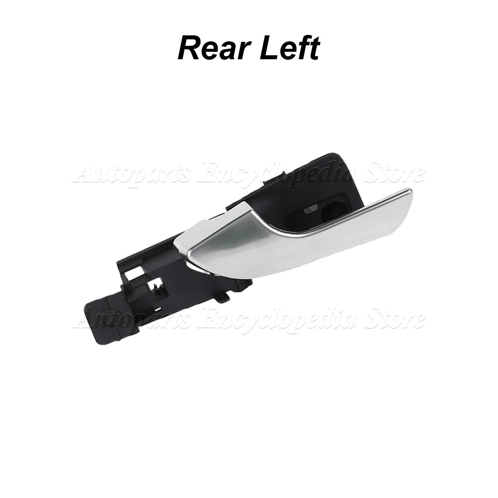 156092157 Car Interior Door Handle For Alfa Romeo Giulietta 2010-2019 156092167 156092165 Matte Silver Front Left/Rear Right