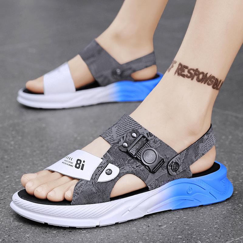 Fashion Men's Sandals Fashion Slip On Slippers Light Comfy Outdoor Men Shoes High Quality Designers Loafers Casual Beach Man Slippers