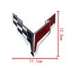 Emblème de Voiture ABS 3D Autocollant Coffre Arrière Capot Avant Badge de Remplacement Décoration Extérieure Pour Corvette C5 C6 C7 C8