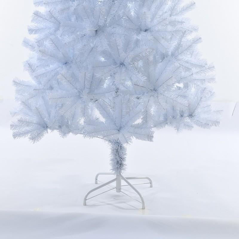 PVC Artificial White Christmas Tree Indoor Home Decor Holiday Party Decoration