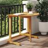 Vidaxl Masă Pliabilă pentru Balcon, 90X60X72 Cm, Lemn Masiv de Acacia
