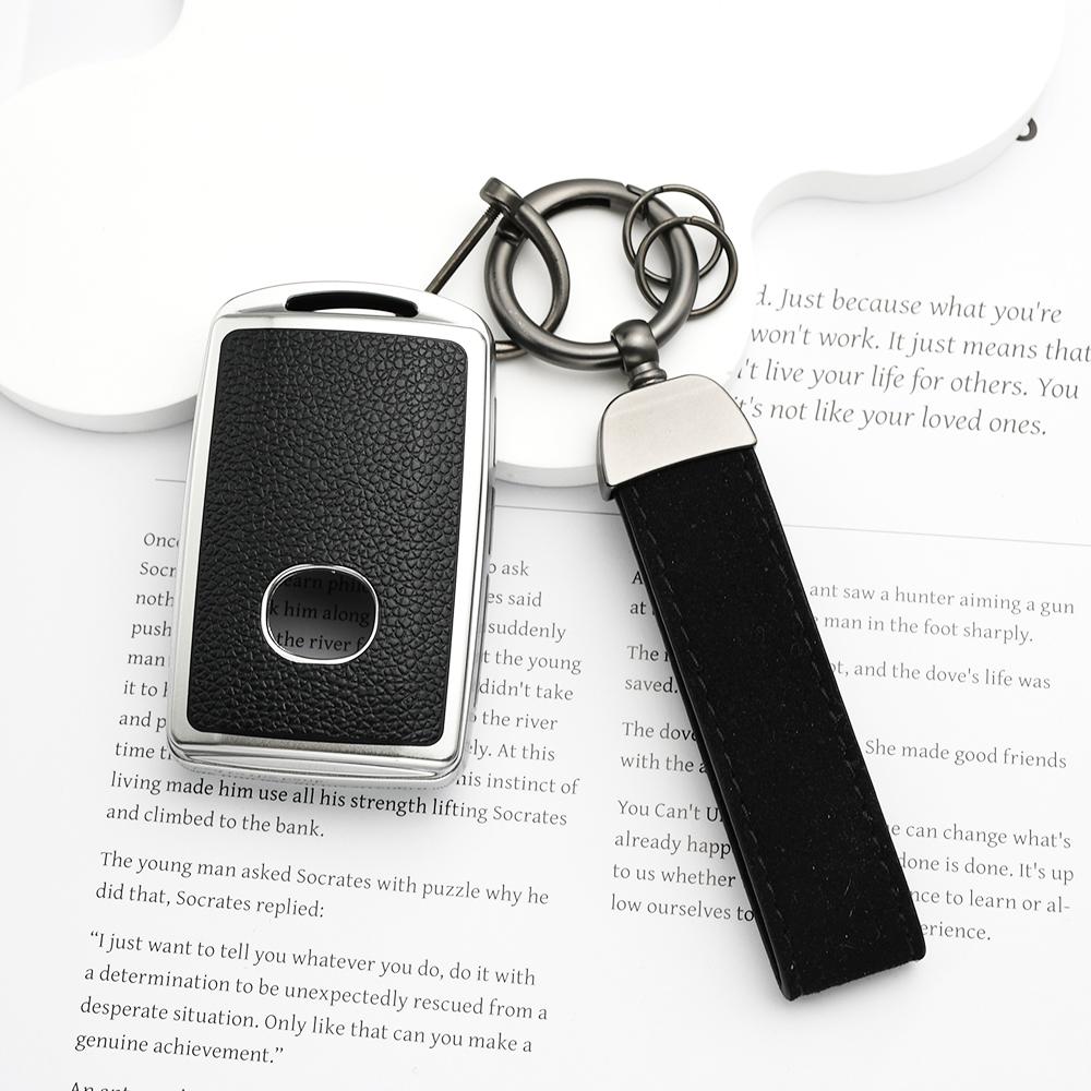 Tpu Leather Auto Shell Fob Holder Car Key Case Cover For Mazda Cx-5 Cx-8 Cx-9 3 Alexa Cx-30 Cx-4 Remote Keyless Accessories