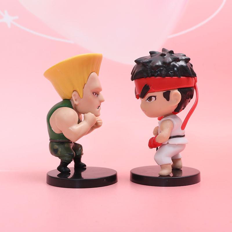 Street Fighter Pvc Figurine Set With Collectible Chunli And Ryu For Gaming Enthusiasts