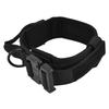 Traction Dog Collar with Buckle Nylon Iron Training Hunting Collar Pet Accessory for OutdoorBlack M