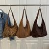 2025 Women's Large Capacity Leopard Print Shoulder Tote & Bucket Bag
