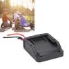 Lithium Battery Adapter ABS Charger Base for Metabo 18V Batteries Electric Bicycles