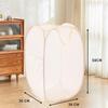 Large Portable Mesh Laundry Hamper for Dirty Clothes
