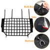 Car Rear Seat Trunk Isolation Pet Net Dog Barrier Protection Divider Safety Mesh for Jeep Wrangler JK JL 2007-2025 Accessories