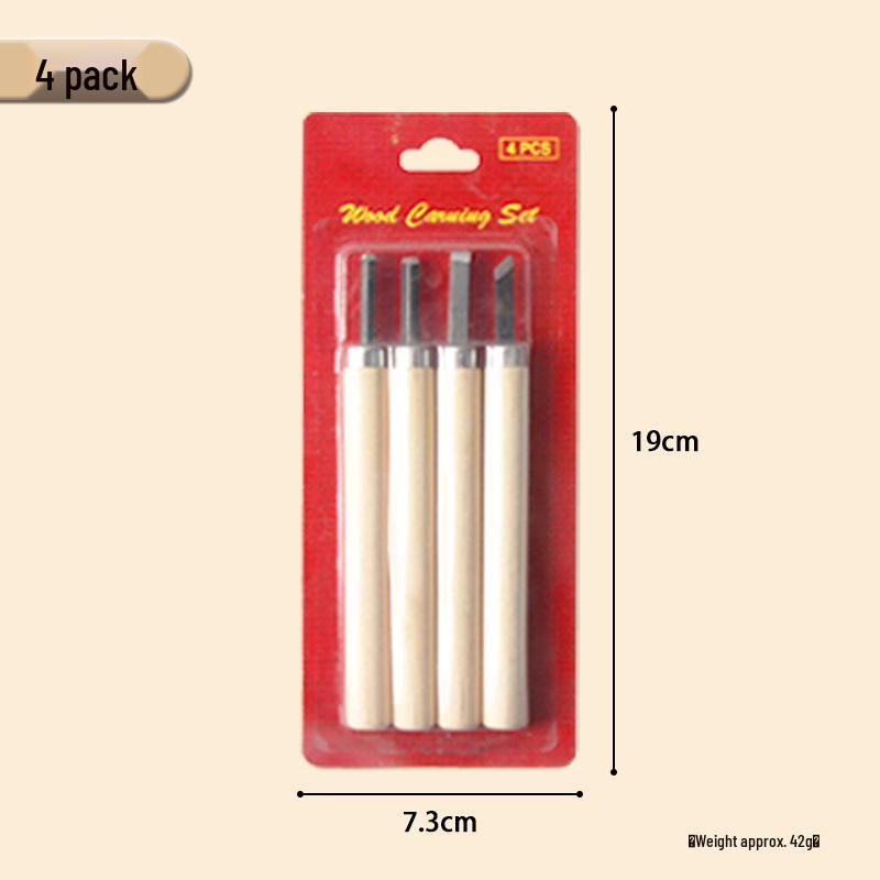 Kruso Multi-Spec Wood Carving Knife Set: 3/4/5/6/8/10/12 Pieces for Woodworking & Sculpture.