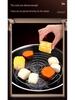 304 Stainless Steel Steaming Rack for Rice Cooker - Waterless Heat, Versatile Bun Steamer with High Legs.