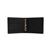 Daks Black Line Check Cowhide Wallet Dbwa9e623bk