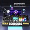 Non-Toxic Children Music Toy Simulation Dj Mixer Controller Multifunctional Electronic Organ Dj Player Entertainment Toy Christmas Gifts