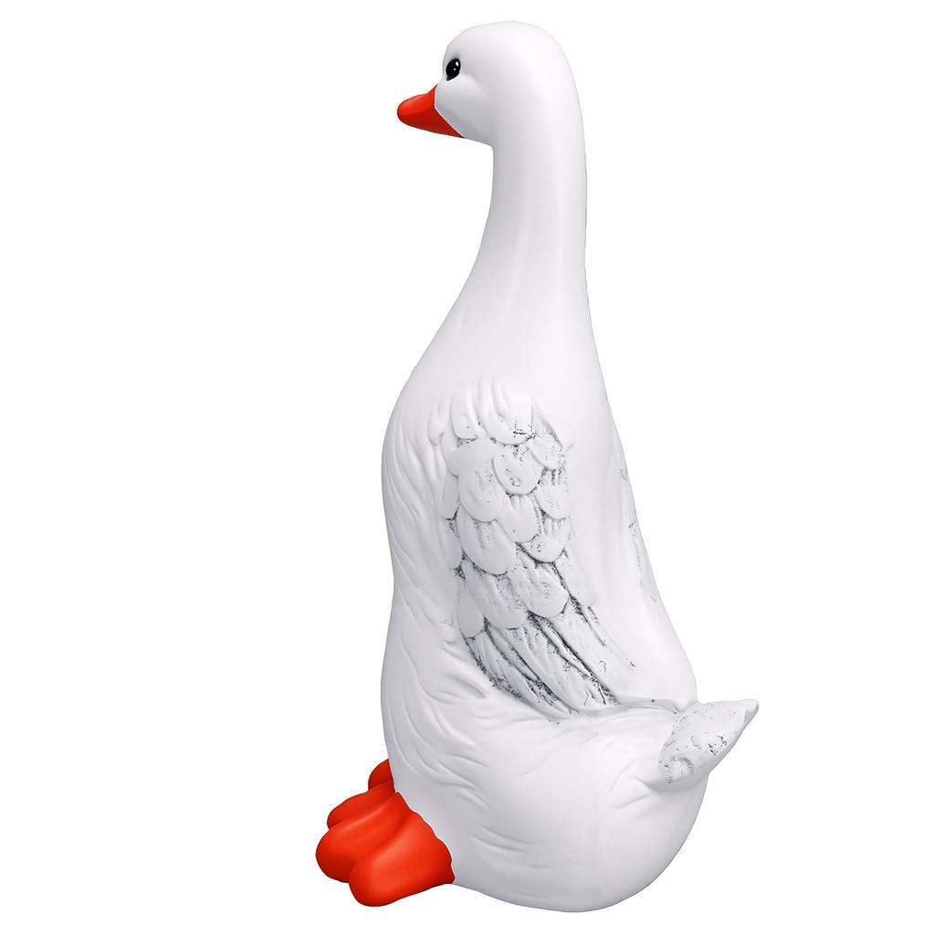 Garden Decor Outdoor Duck Statue Resin Sculpture Country Style Realistic Lawn Ornament for Yard Landscape Patio Farm