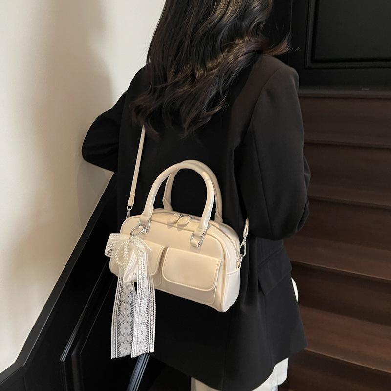 Handbag Women's New Casual Versatile Shoulder Bag Soft Leather Messenger Bag