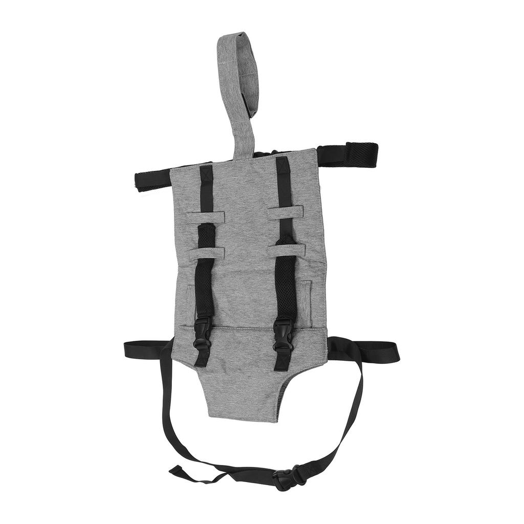 Baby Tragbarer Hochstuhl Reisegurt Sitz für Kleinkind Fütterungssicherheit Stoffgurt mit Verstellbaren Gurten Schultergurt