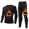 Men's Winter Fitness Set: Quick-Dry, Velvet-Lined Long Sleeve & Pants for Running and Training