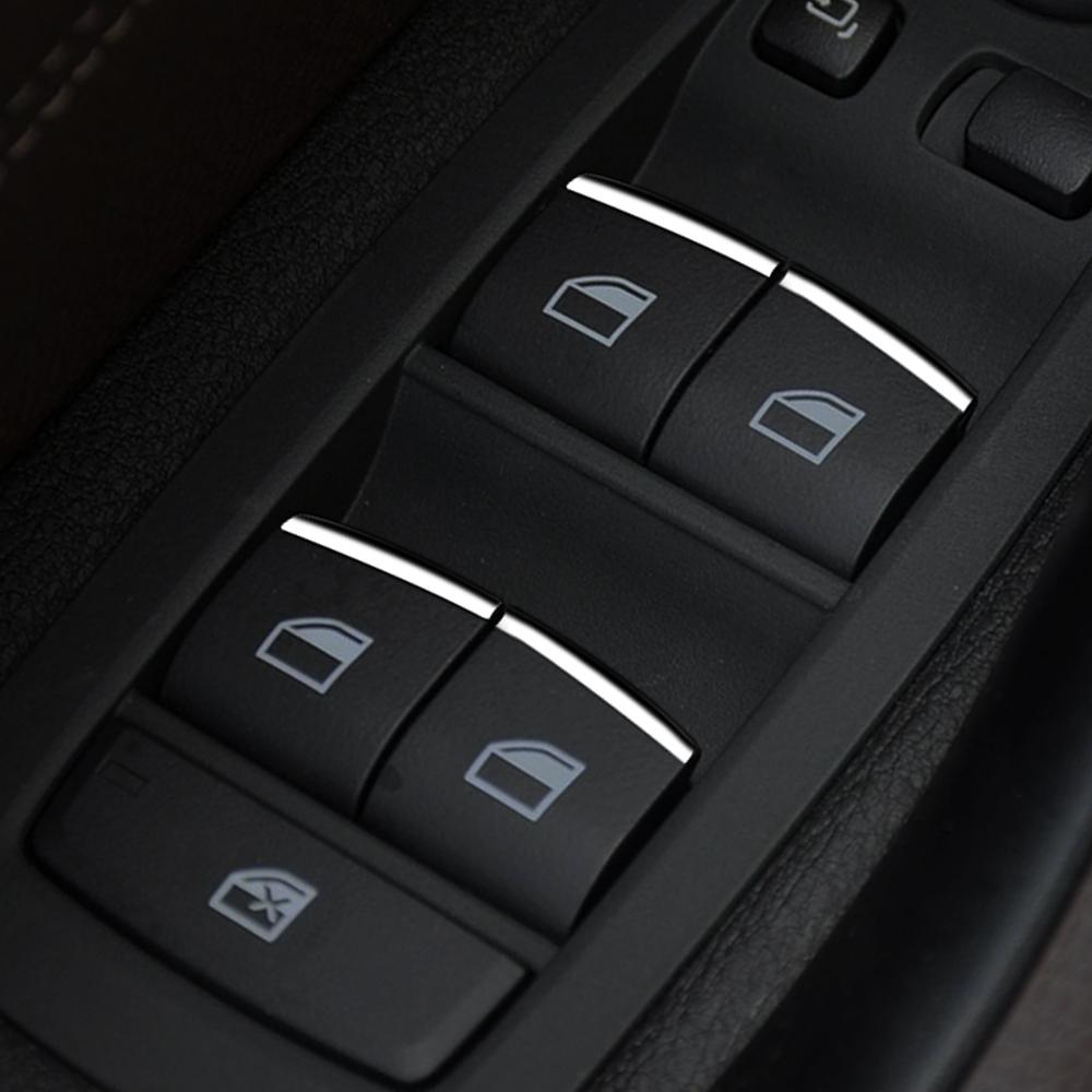 Car Window Switch Button Trim Cover for BMW 1 2 3 4 5 7 Series X1 X2 X3 X4 F20 F22 F30 F31 F34 F32 F36 F10 F11 F01 F02 F48 E48